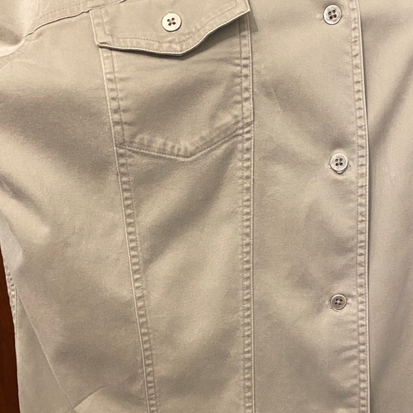 Chico's Khaki Utility Jacket - Picture 4 of 8